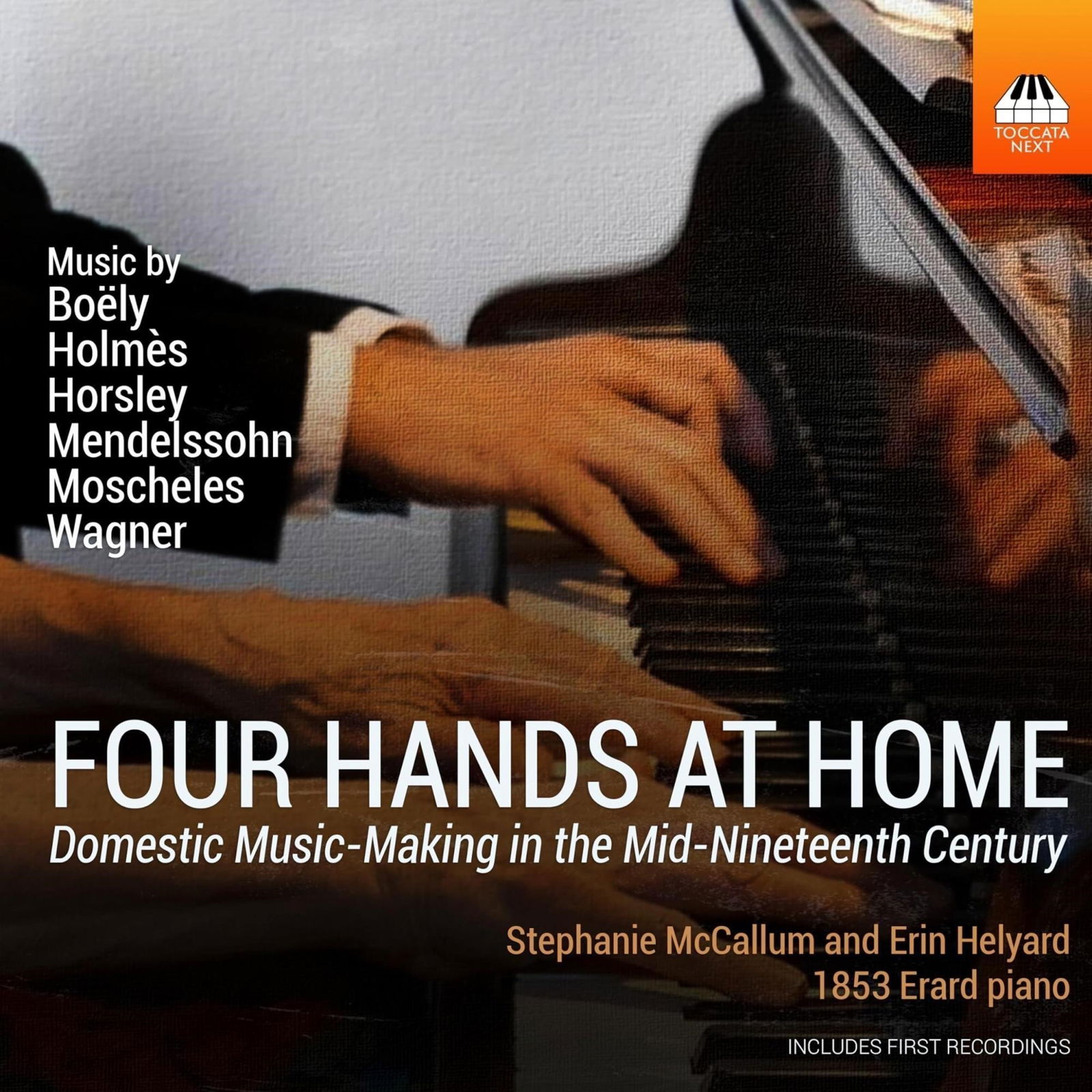 CD Shop - ERIN HELYARD FOUR HANDS AT HOME: DO...