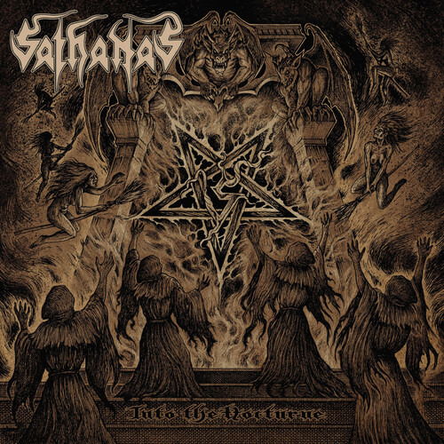 CD Shop - SATHANAS INTO THE NOCTURNE