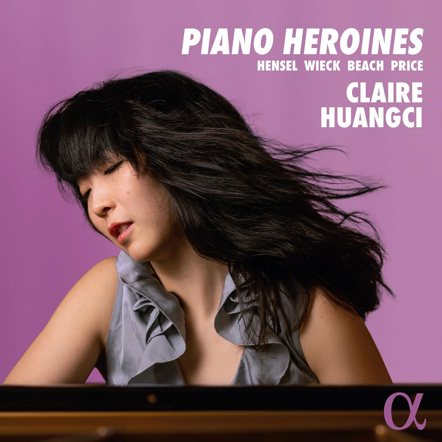 CD Shop - CLAIRE HUANGCI PIANO HEROINES: HENSEL...