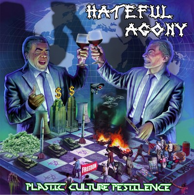 CD Shop - HATEFUL AGONY PLASTIC CULTURE PESTILEN
