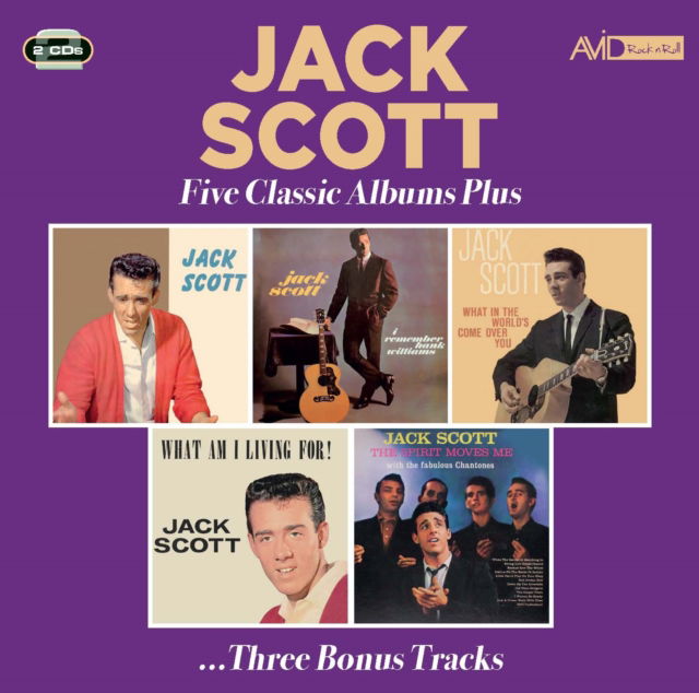 CD Shop - JACK SCOTT FIVE CLASSIC ALBUMS PLUS