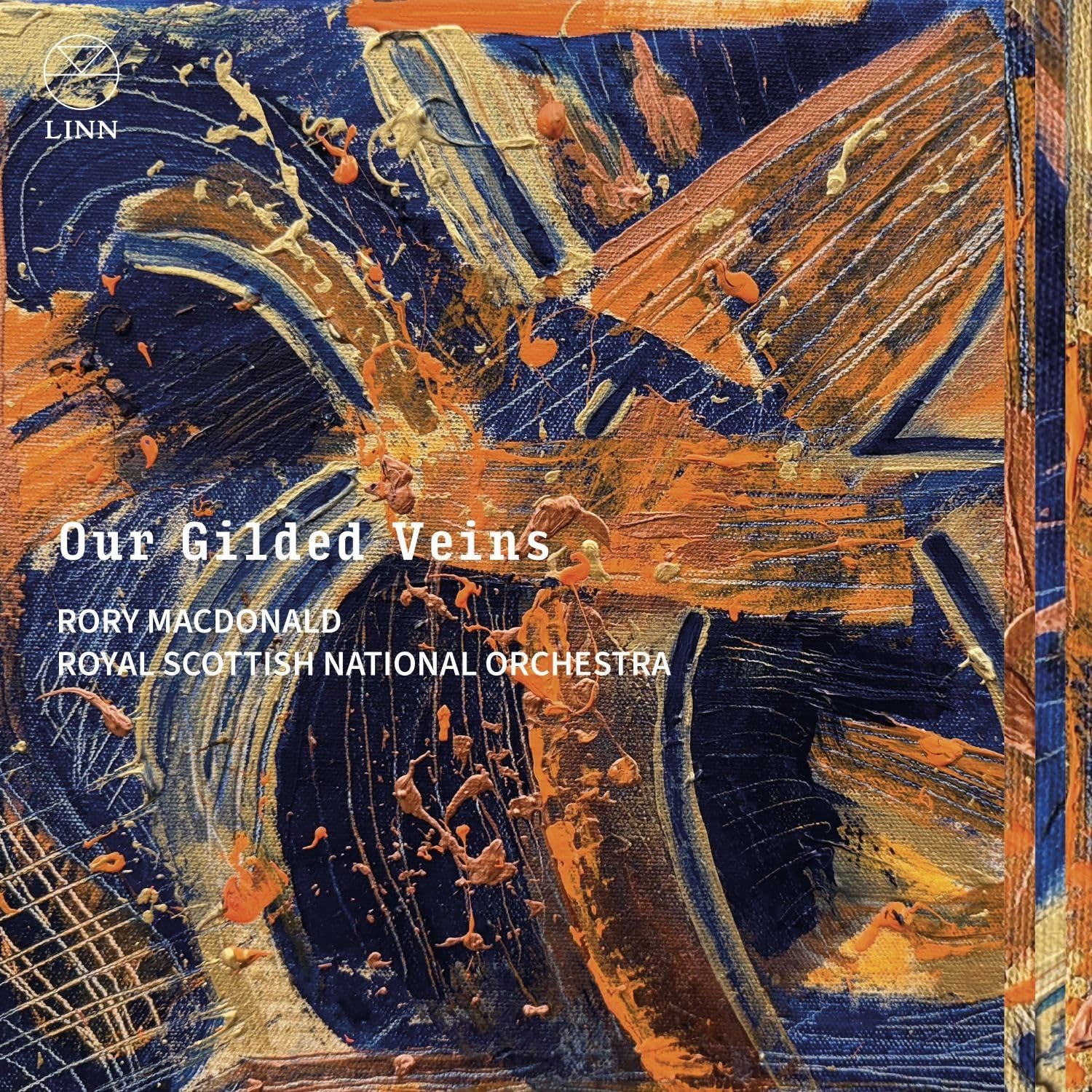 CD Shop - RORY MACDONALD,ROYAL SCOTTISH NATIONAL ORCHESTRA OUR GILDED VEINS