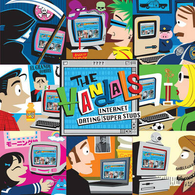 CD Shop - VANDALS, THE INTERNET DATING SUPERSTUD