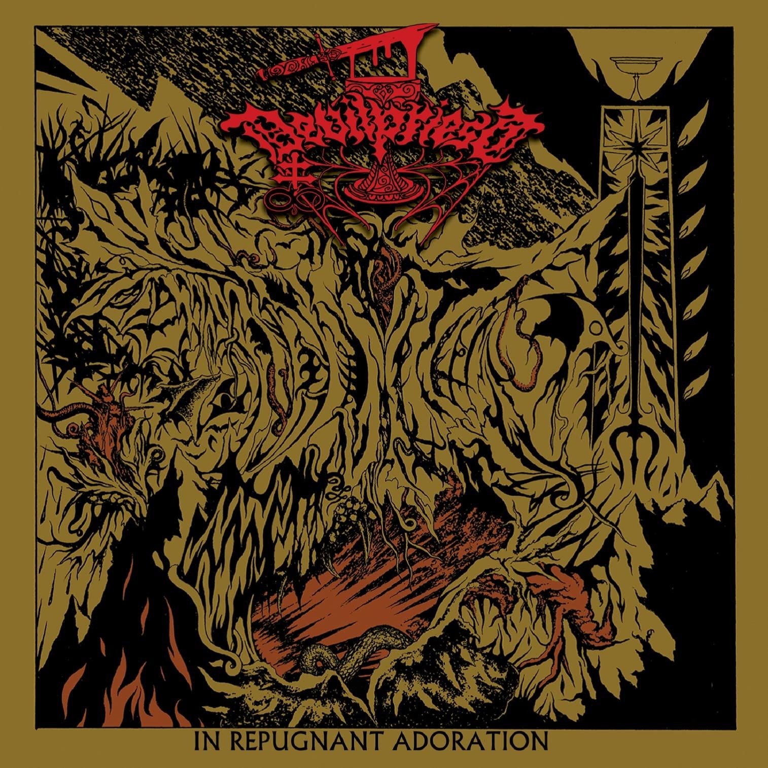 CD Shop - DEVILPRIEST IN REPUGNANT ADORATION