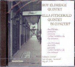 CD Shop - ROY ELDRIDGE QUARTET & ELLA FITZGERALD QUARTET IN CONCERT 1959
