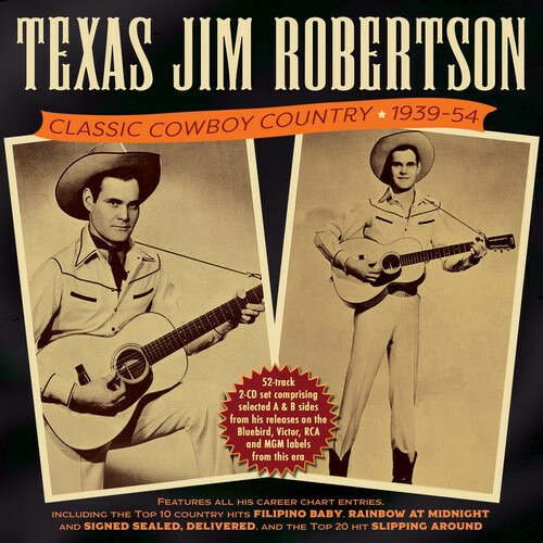 CD Shop - TEXAS JIM ROBERTSON CLASSIC COWBOY COUNTRY...