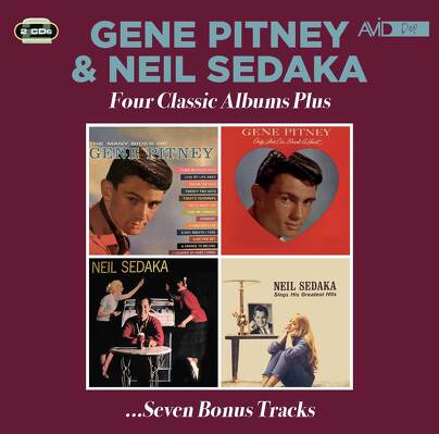 CD Shop - GENE PITNEY,NEIL SEDAKA FOUR CLASSIC ALBUMS PLUS