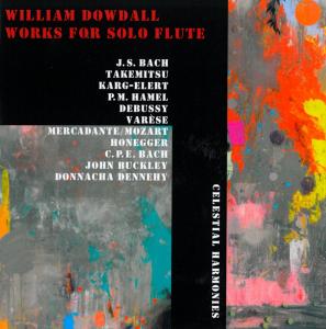 CD Shop - WILLIAM DOWDALL WORKS FOR SOLO FLUTE