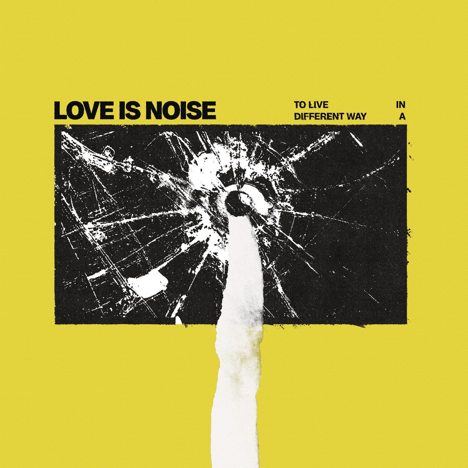 CD Shop - LOVE IS NOISE TO LIVE IN A DIFFERENT...