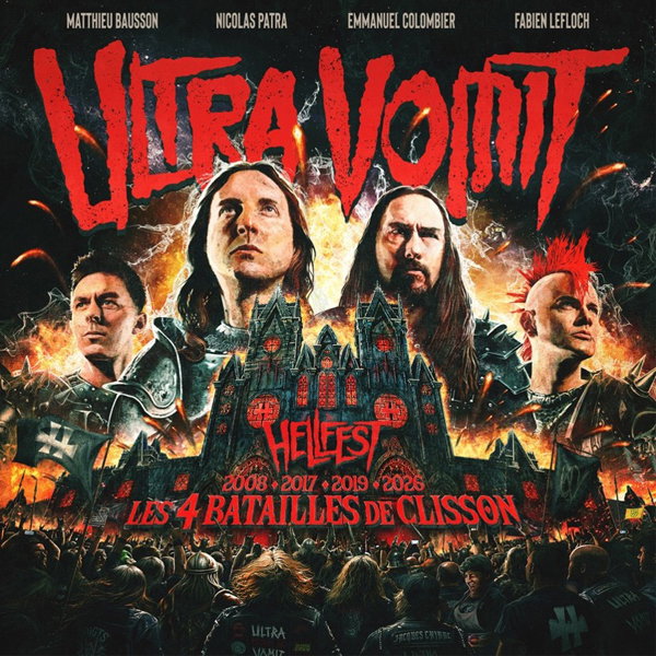 CD Shop - ULTRA VOMIT HELLFEST : LES QUATRE BATAILLES DE CLISSON +BRD