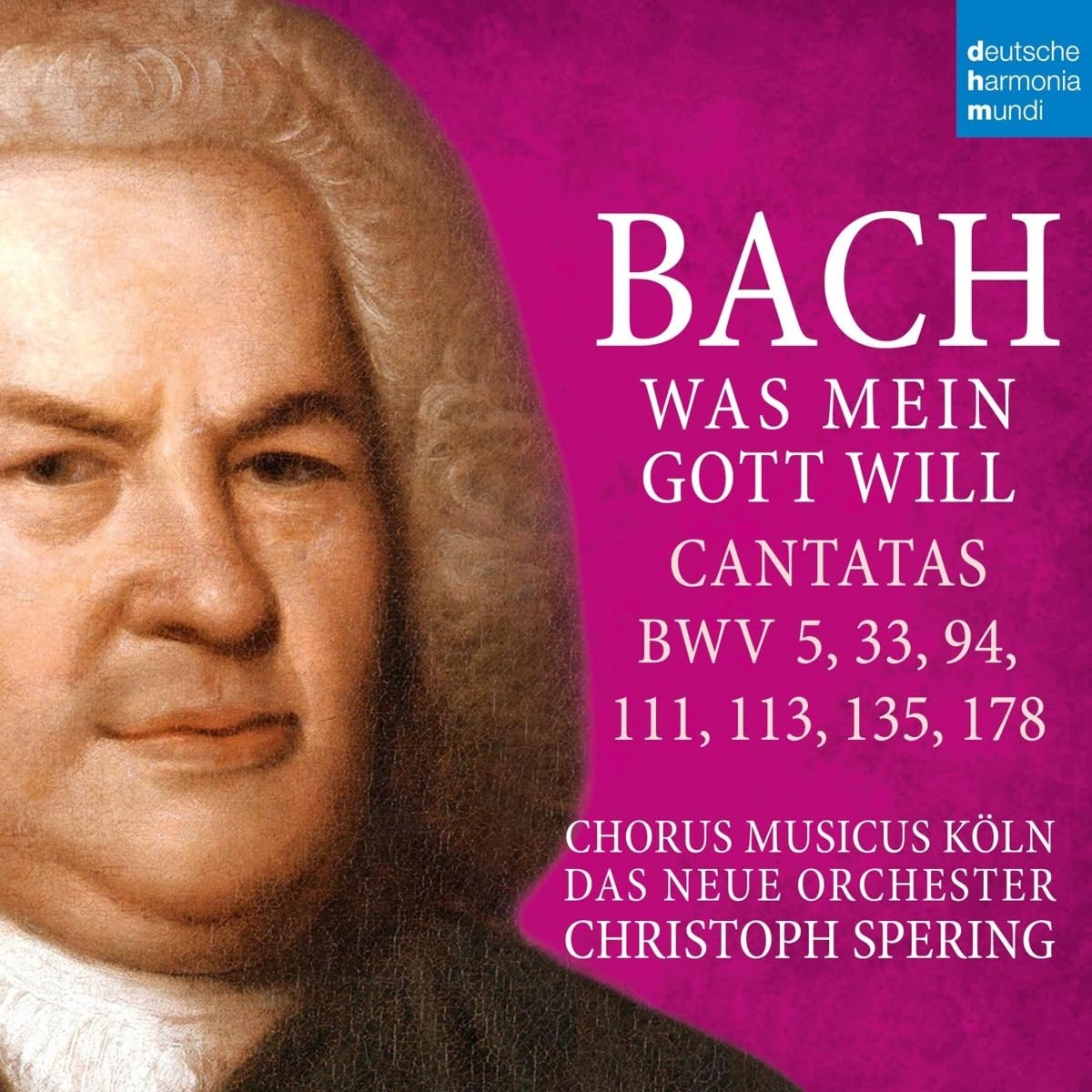 CD Shop - CHRISTOPH SPERING BACH: WAS MEIN GOTT WI...