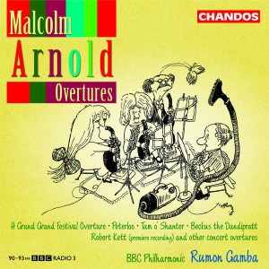 CD Shop - LONDON PHILHARMONIC ORCHESTRA & MALCOLM ARNOLD OVERTURES