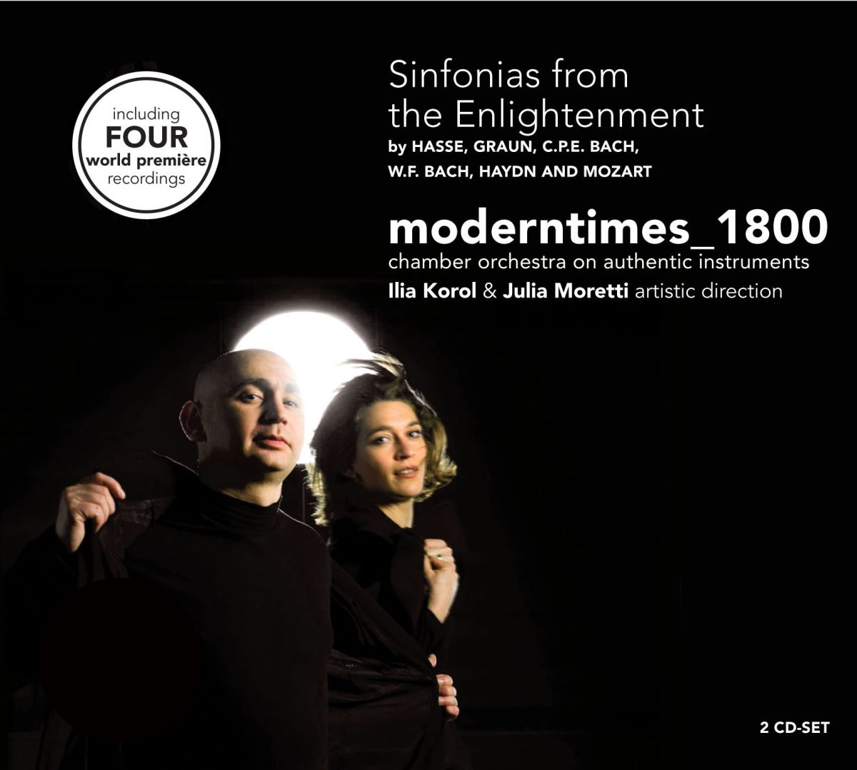 CD Shop - C.P.E. BACH & W.F. BACH / GRAUN / HASSE Sinfonias from the Enlightenment