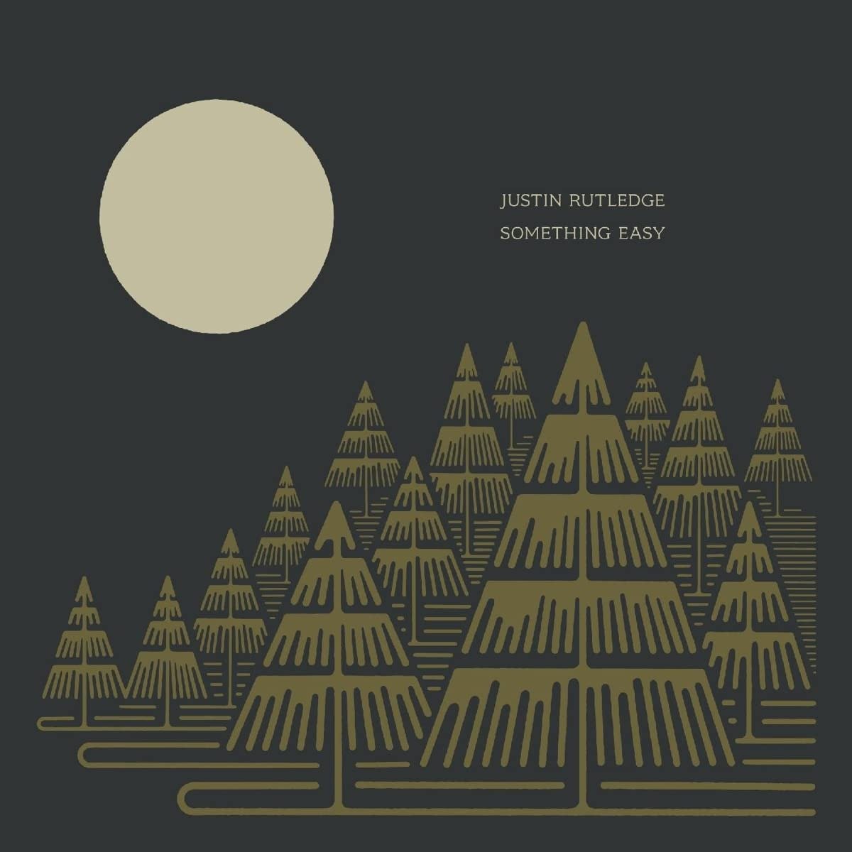CD Shop - JUSTIN RUTLEDGE SOMETHING EASY -DIGI-
