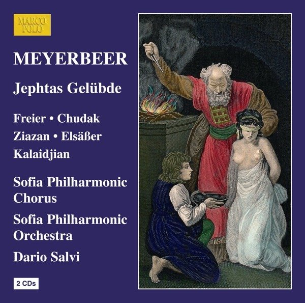 CD Shop - DARIO SALVI MEYERBEER: JEPHTAS..