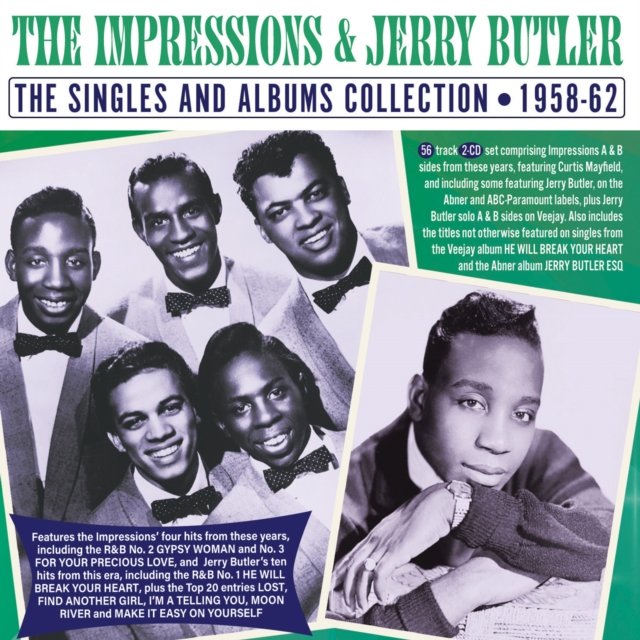CD Shop - IMPRESSIONS & JERRY BUTLER SINGLES & ALBUMS..