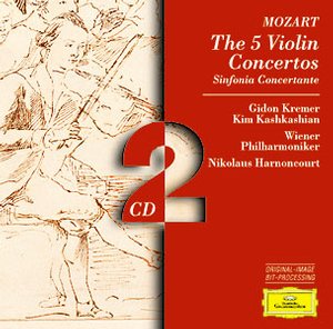 CD Shop - GIDON KREMER,KIM KASHKASHIAN MOZART: THE 5 VIOLIN C...