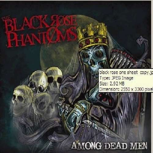CD Shop - THE BLACK ROSE PHANTOMS AMONG THE DEAD