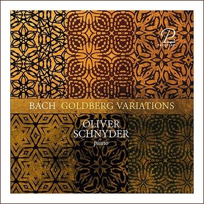 CD Shop - OLIVER SCHNYDER BACH: GOLDBERG VARIATIONS