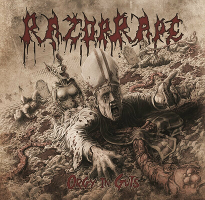 CD Shop - RAZOR RAPE ORGY IN GUTS