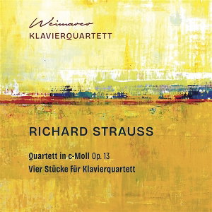 CD Shop - WEIMARER KLAVIERQUARTETT RICHARD STRAUSS QUARTE...