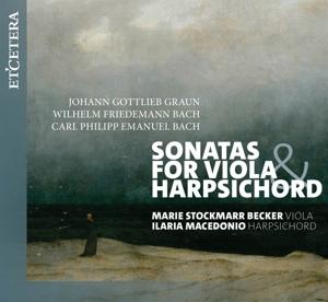 CD Shop - MARIE STOCKMARR BECKER,ILARIA MACEDONIO SONATAS FOR VIOLA &AMP...