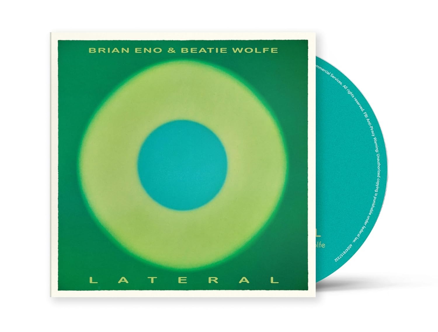 CD Shop - BRIAN ENO,BEATIE WOLFE LATERAL