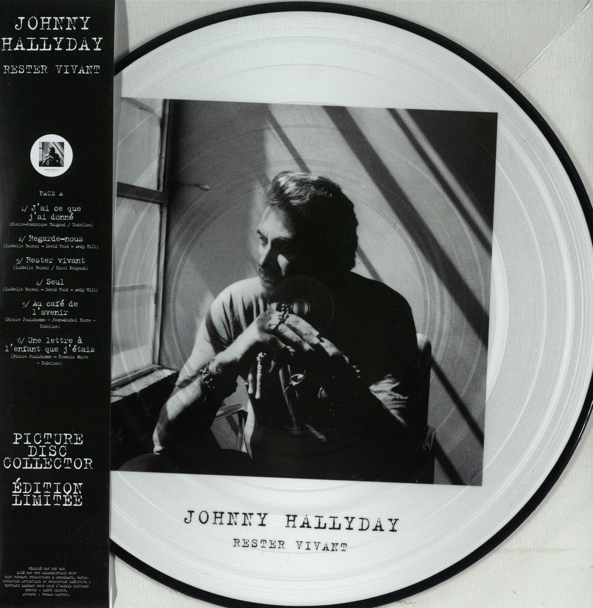 CD Shop - JOHNNY HALLYDAY RESTER VIVANT