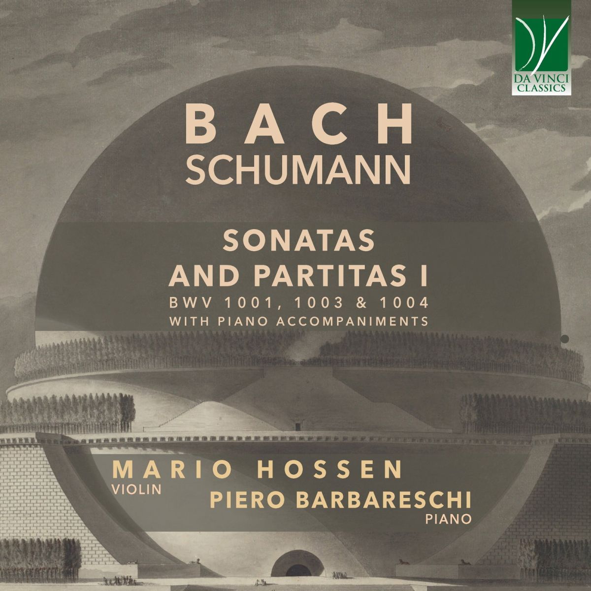 CD Shop - MARIO HOSSEN,PIERO BARBARESCHI BACH: SONATAS AND PART...