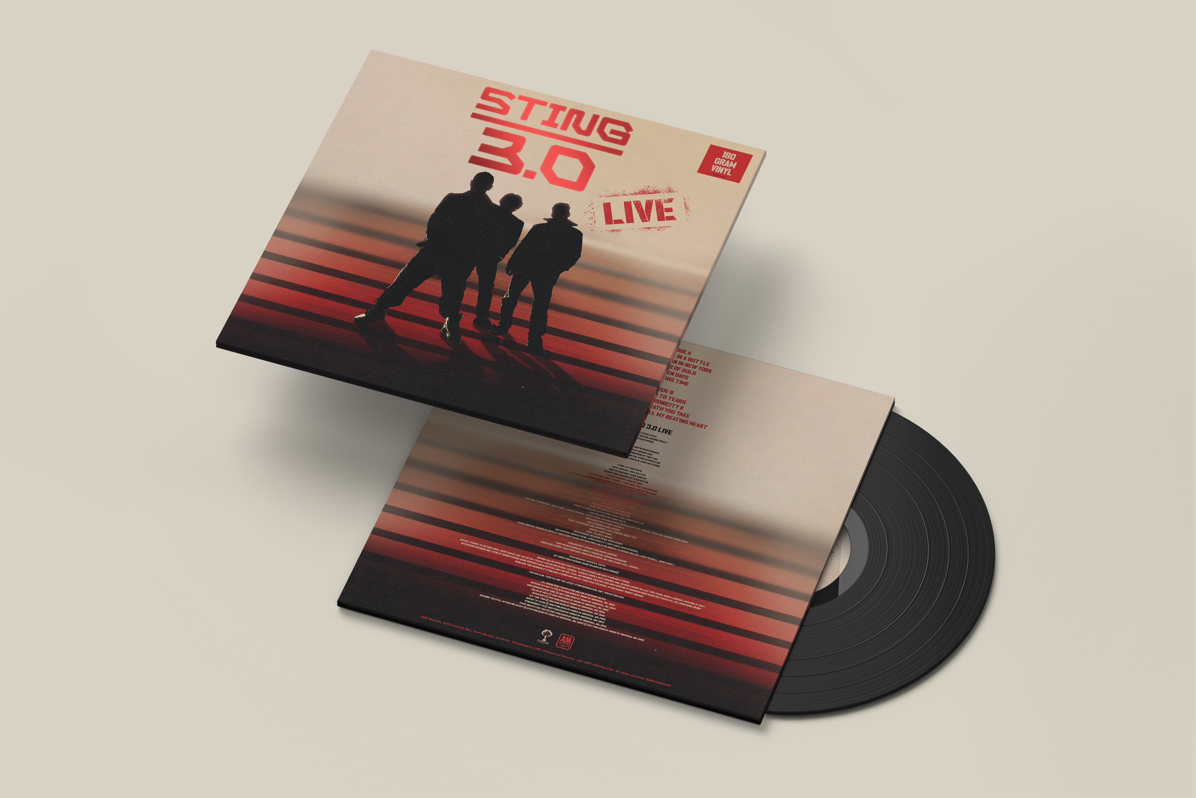 CD Shop - STING 3.0 LIVE