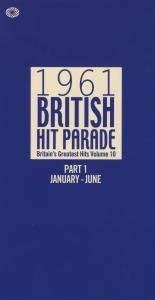 CD Shop - VARIOUS ARTISTS BRITISH HIT PARADE 1961/1