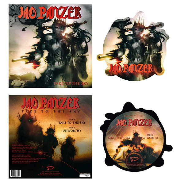 CD Shop - JAG PANZER TAKE TO THE SKY