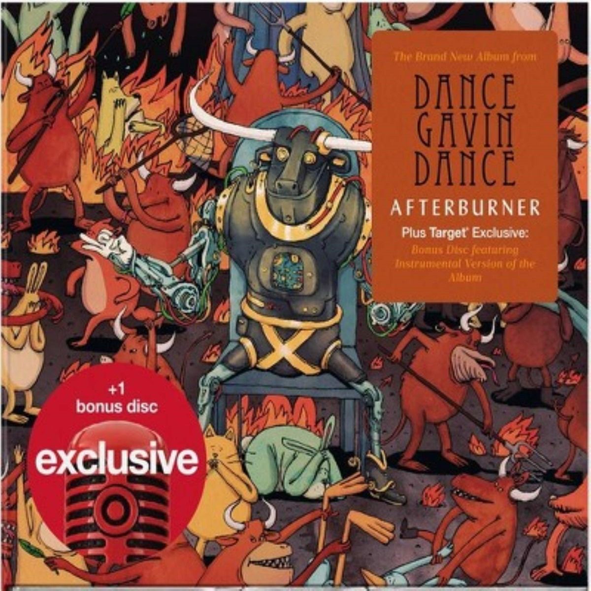 CD Shop - DANCE GAVIN DANCE AFTERBURNER