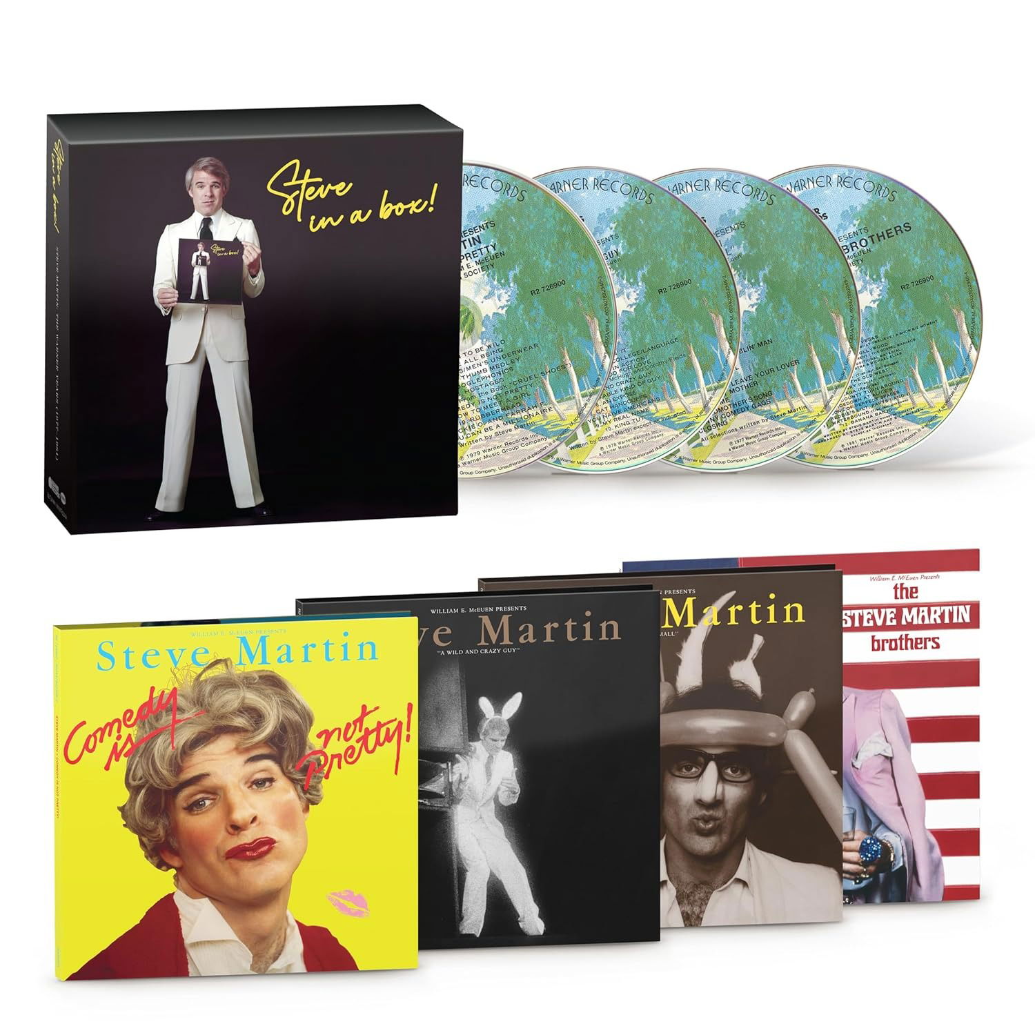 CD Shop - STEVE MARTIN STEVE IN A BOX