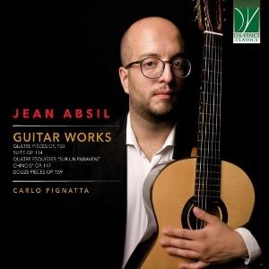 CD Shop - CARLO PIGNATTA JEAN ABSIL: GUITAR WORKS