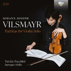 CD Shop - DAVIDE FACCHINI JOHANN JOSEPH VILSMAYR: PARTITAS FOR VIOLIN SOLO
