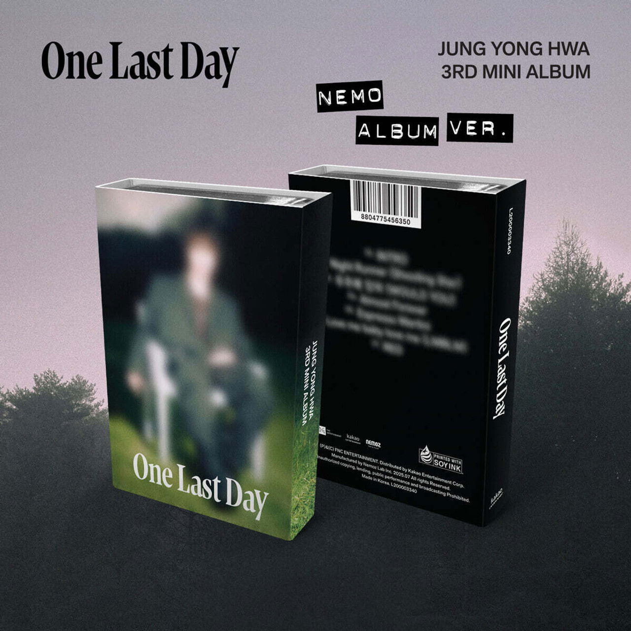 CD Shop - JUNG YONG HWA ONE LAST DAY