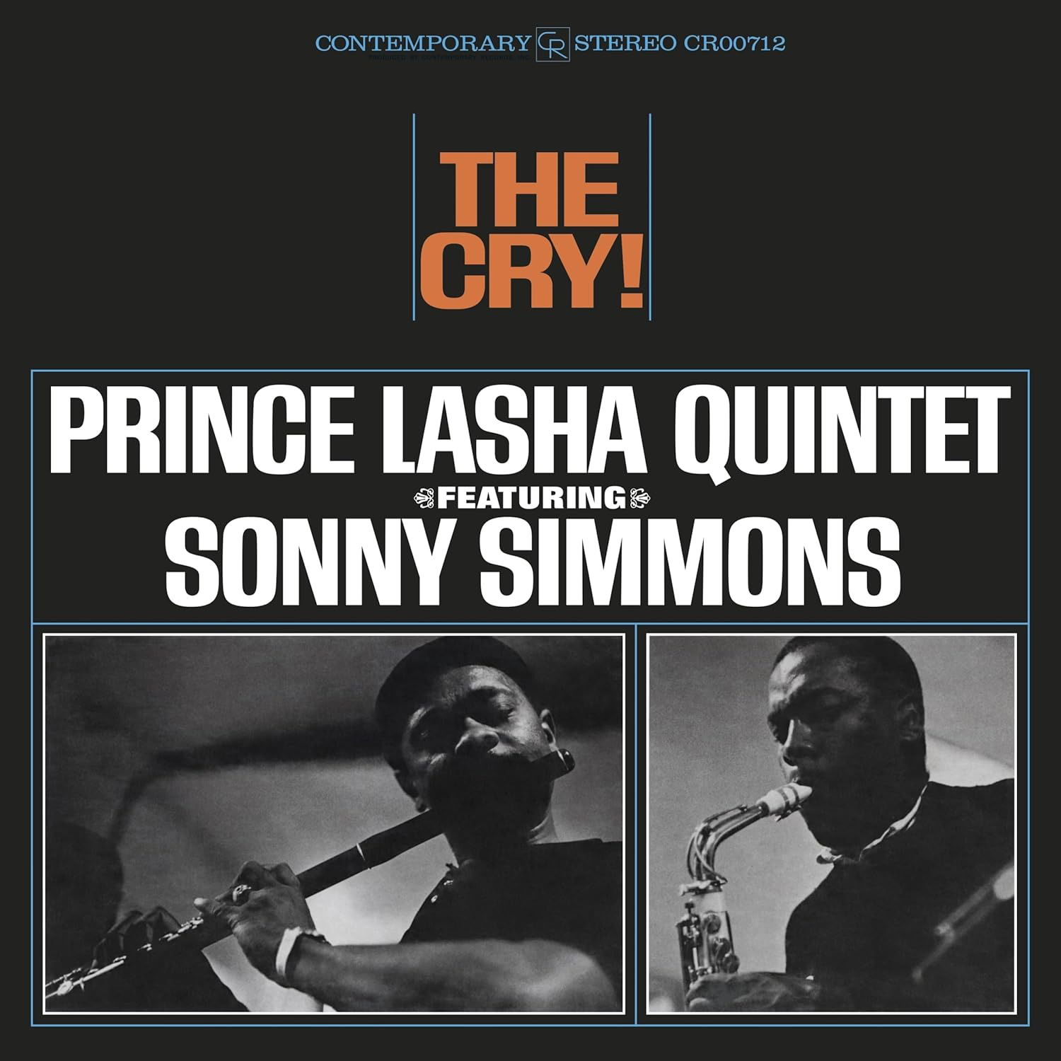CD Shop - PRINCE LASHA QUINTET,SONNY SIMMONS CRY!