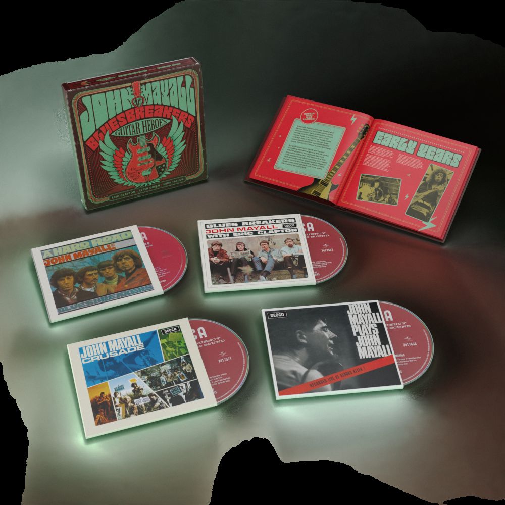 CD Shop - JOHN MAYALL & THE BLUESBREAKERS GUITAR HEROES: THE DEC...