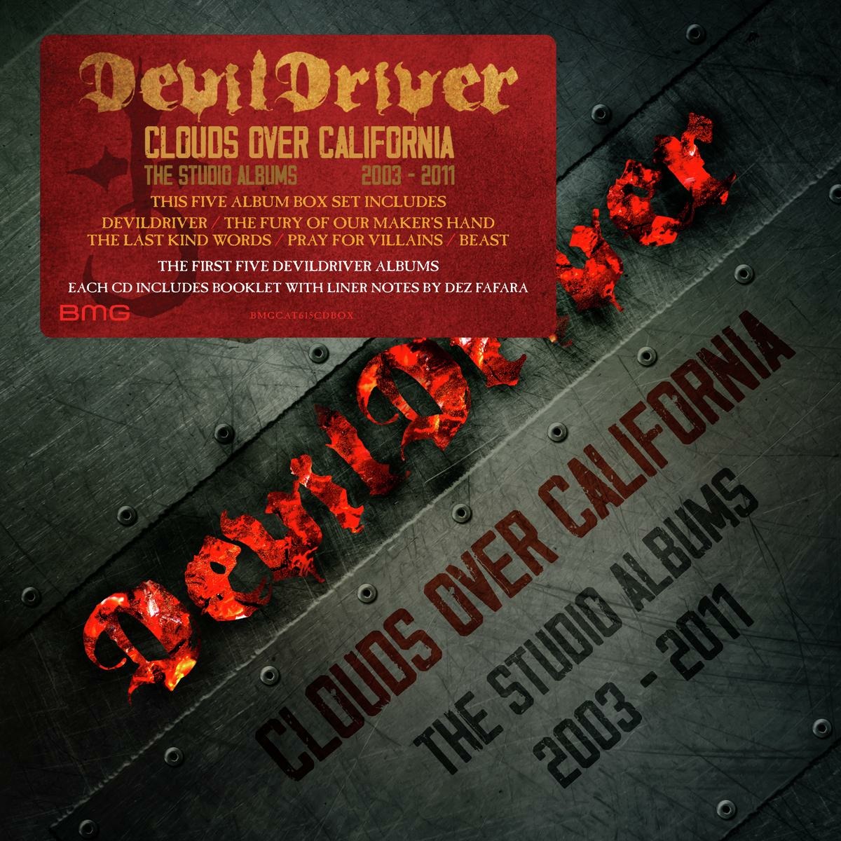 CD Shop - DEVILDRIVER CLOUDS OVER CALIFORNIA...