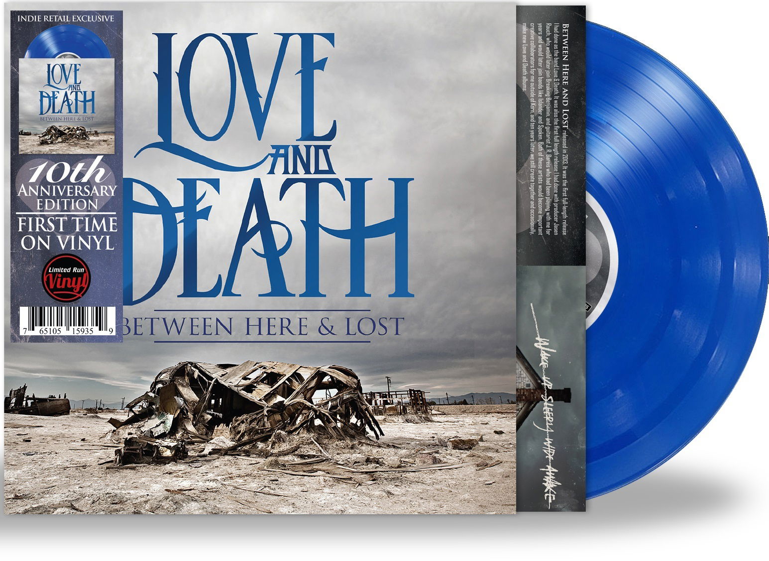 CD Shop - LOVE AND DEATH BETWEEN HERE & LOST