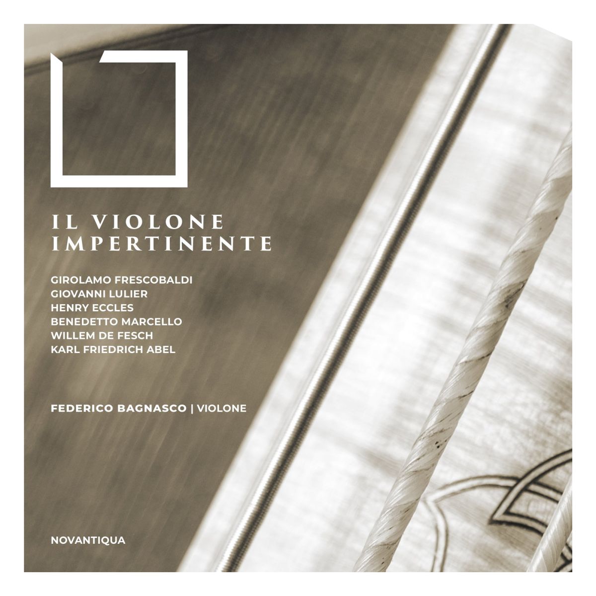 CD Shop - FEDERICO BAGNASCO IL VIOLONE IMPERTINENTE