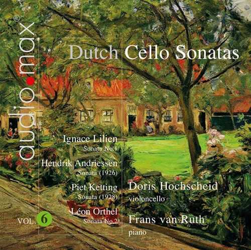 CD Shop - HOCHSCHEID DUTCH CELLO SONATAS VOL.6