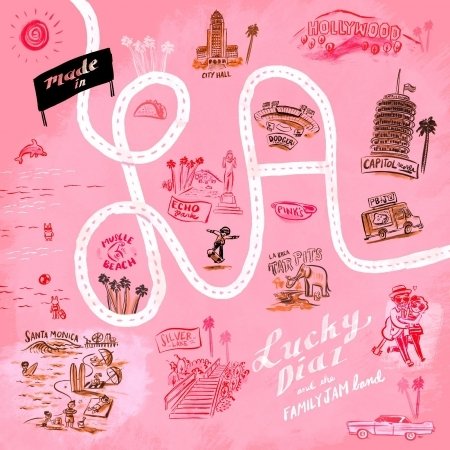 CD Shop - LUCKY DIAZ AND THE FAMILY JAM BAND MADE IN L.A.