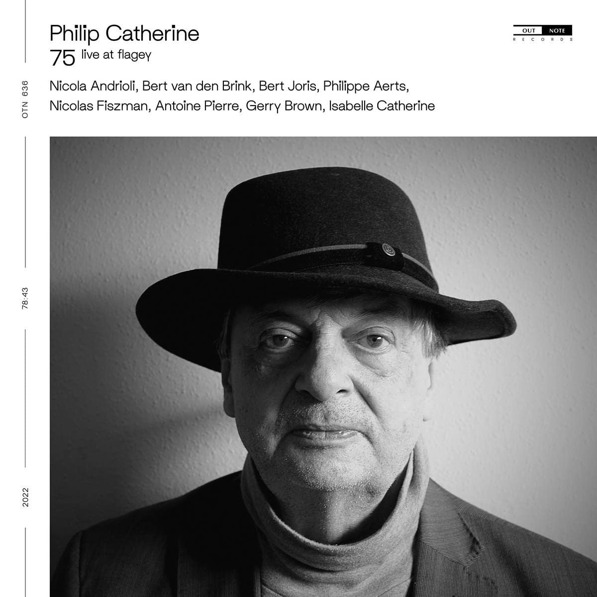 CD Shop - PHILIP CATHERINE 75 (LIVE AT FLAGEY)