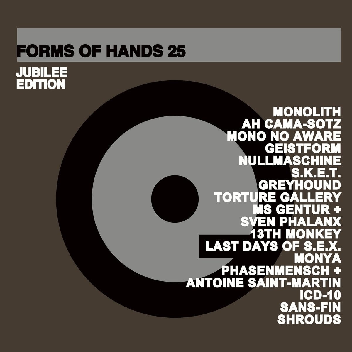 CD Shop - VARIOUS ARTISTS FORMS OF HANDS