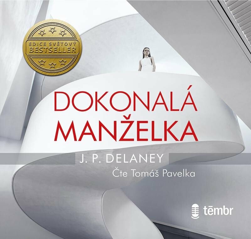 CD Shop - DELANEY J. P.: Dokonala manzelka / Audiokniha / MP3-CD