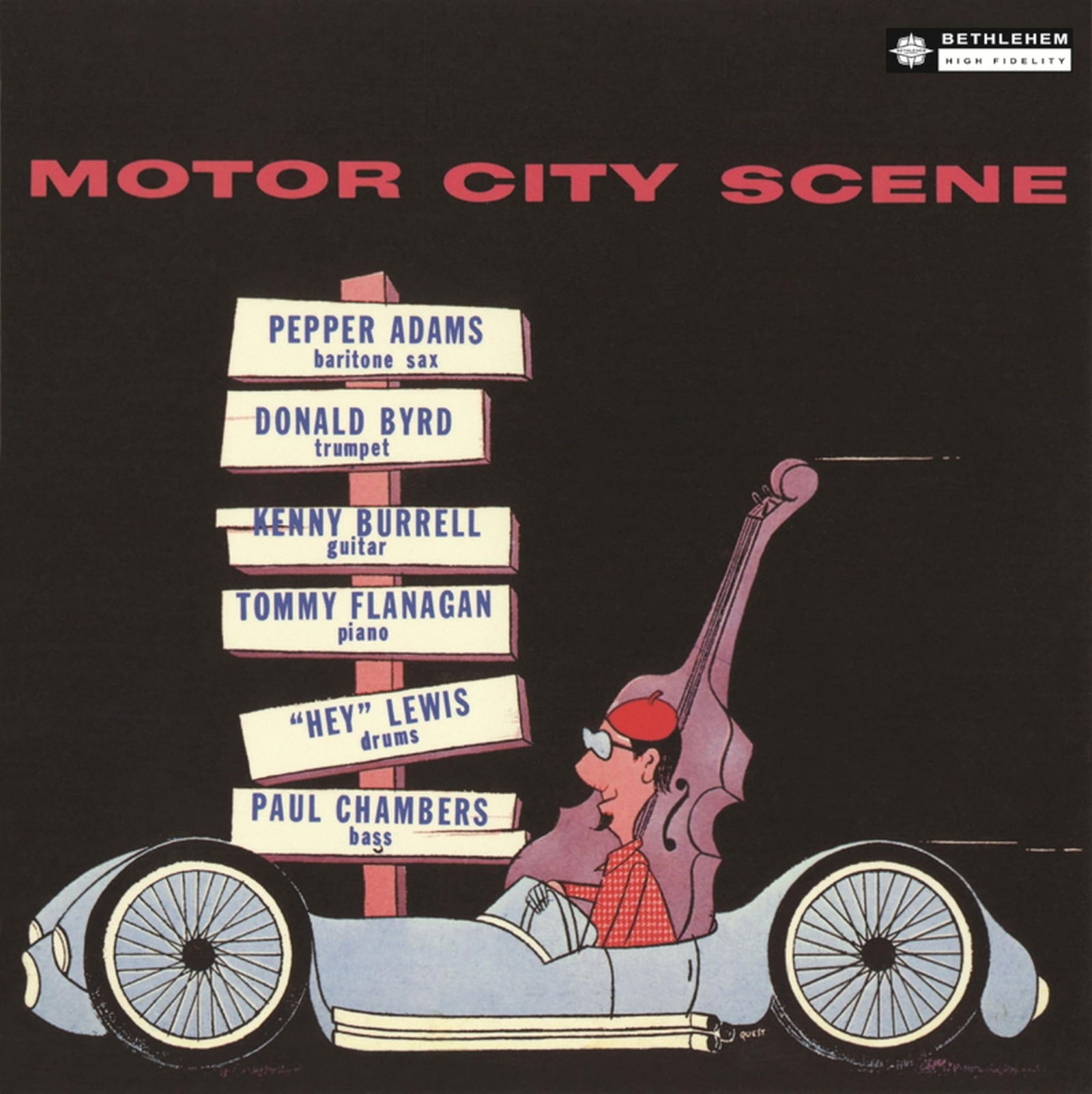 CD Shop - DONALD BYRD,PEPPER ADAMS MOTOR CITY SCENE