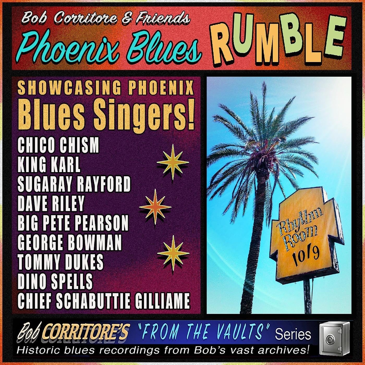 CD Shop - BOB & FRIENDS CORRITORE PHOENIX BLUES RUMBLE