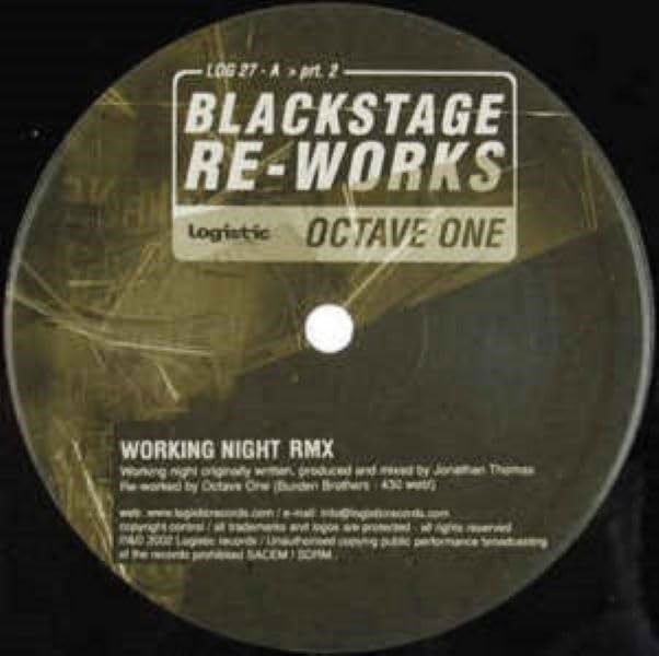 CD Shop - OCTAVE ONE & LOSOUL & DBX & CABANNE BLACKSTAGE REWORKS PART.2